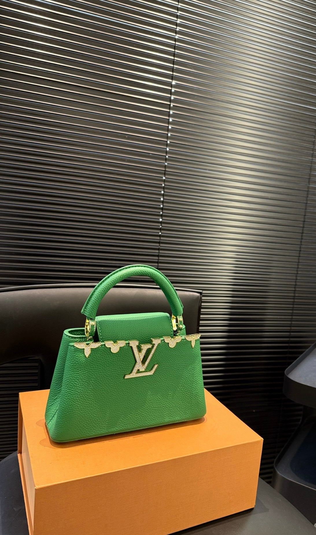 LV x TM Borsa Capucines BB