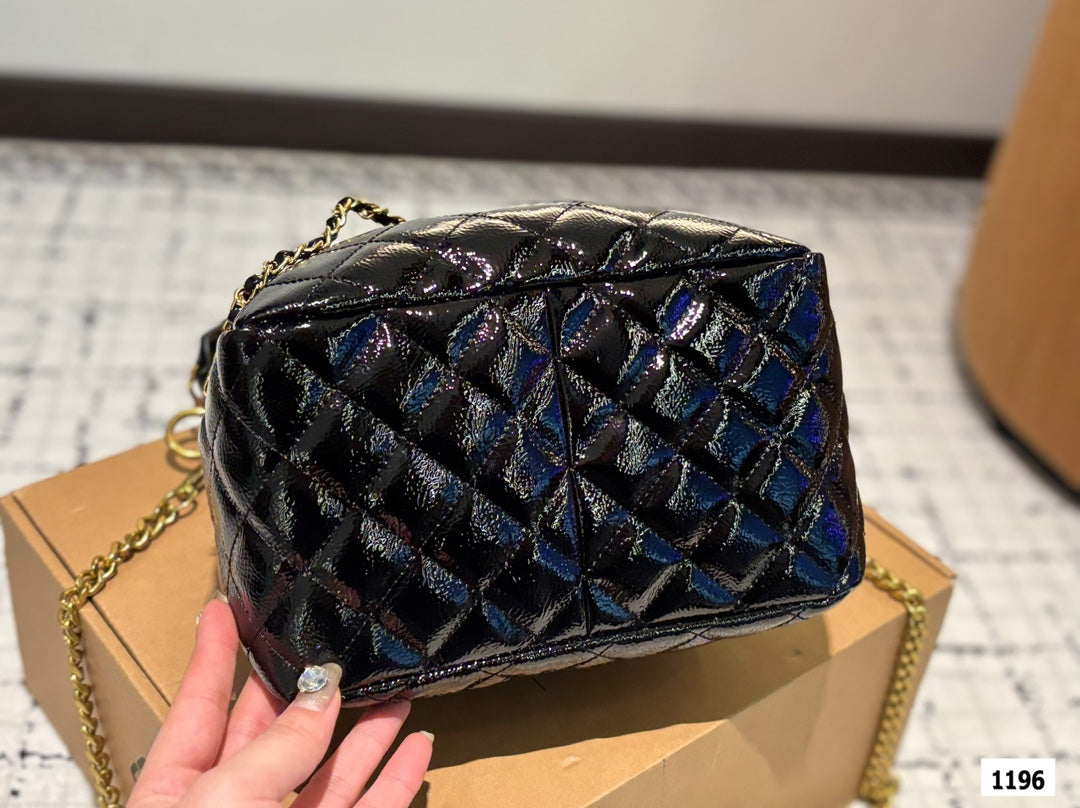 Chanel bucket bag three colors