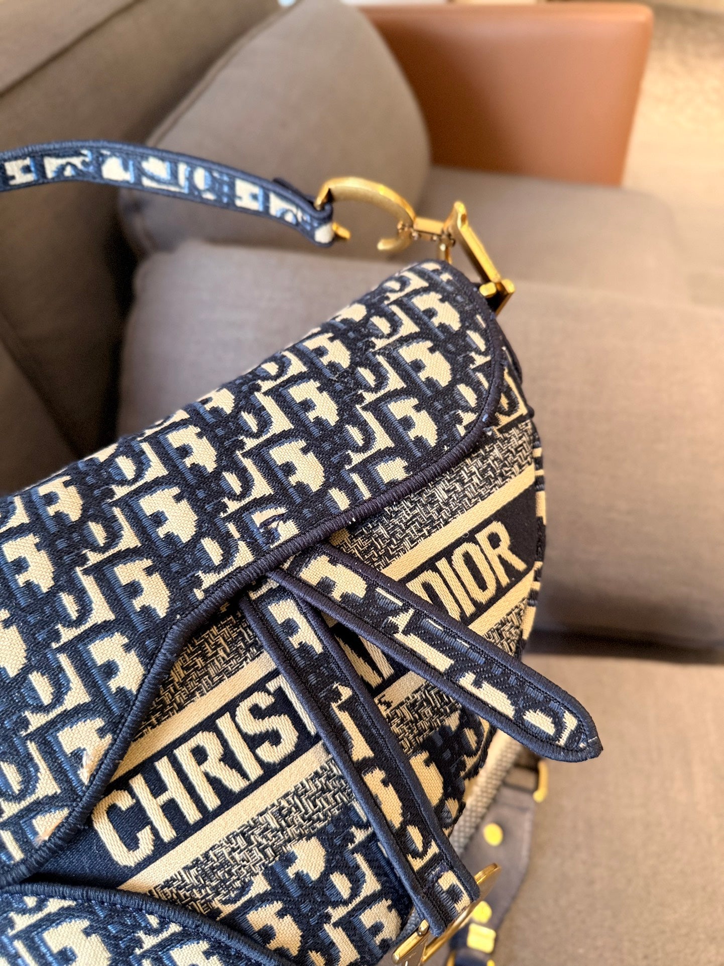 Dior saddle bag