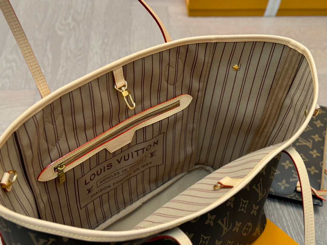 LV neverfull monogram bag