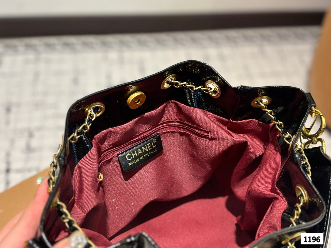 Chanel bucket bag three colors