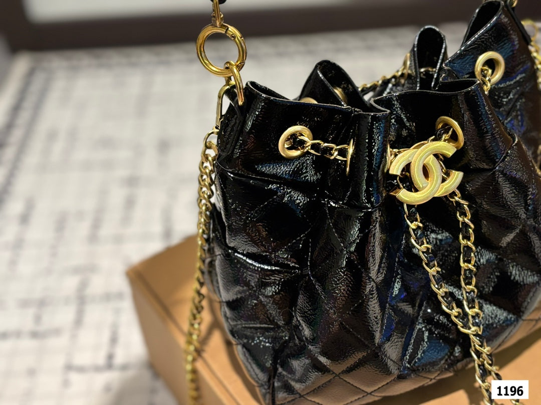 Chanel bucket bag three colors