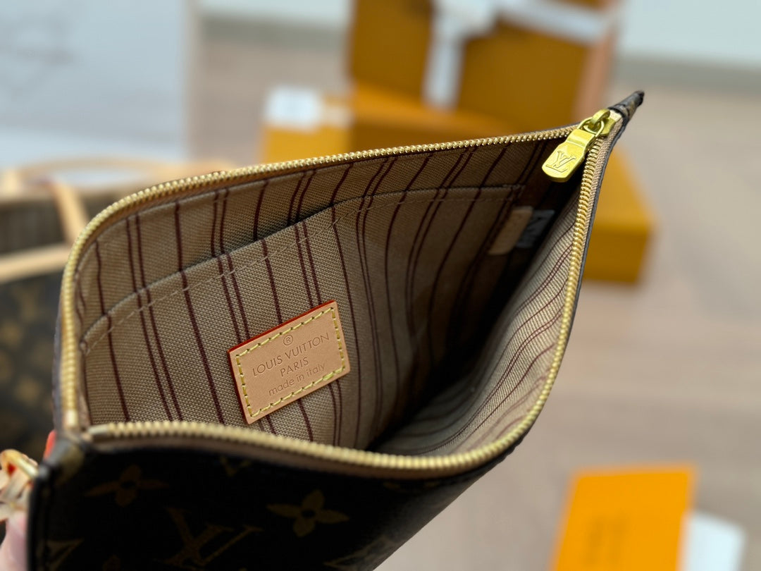 LV neverfull monogram bag