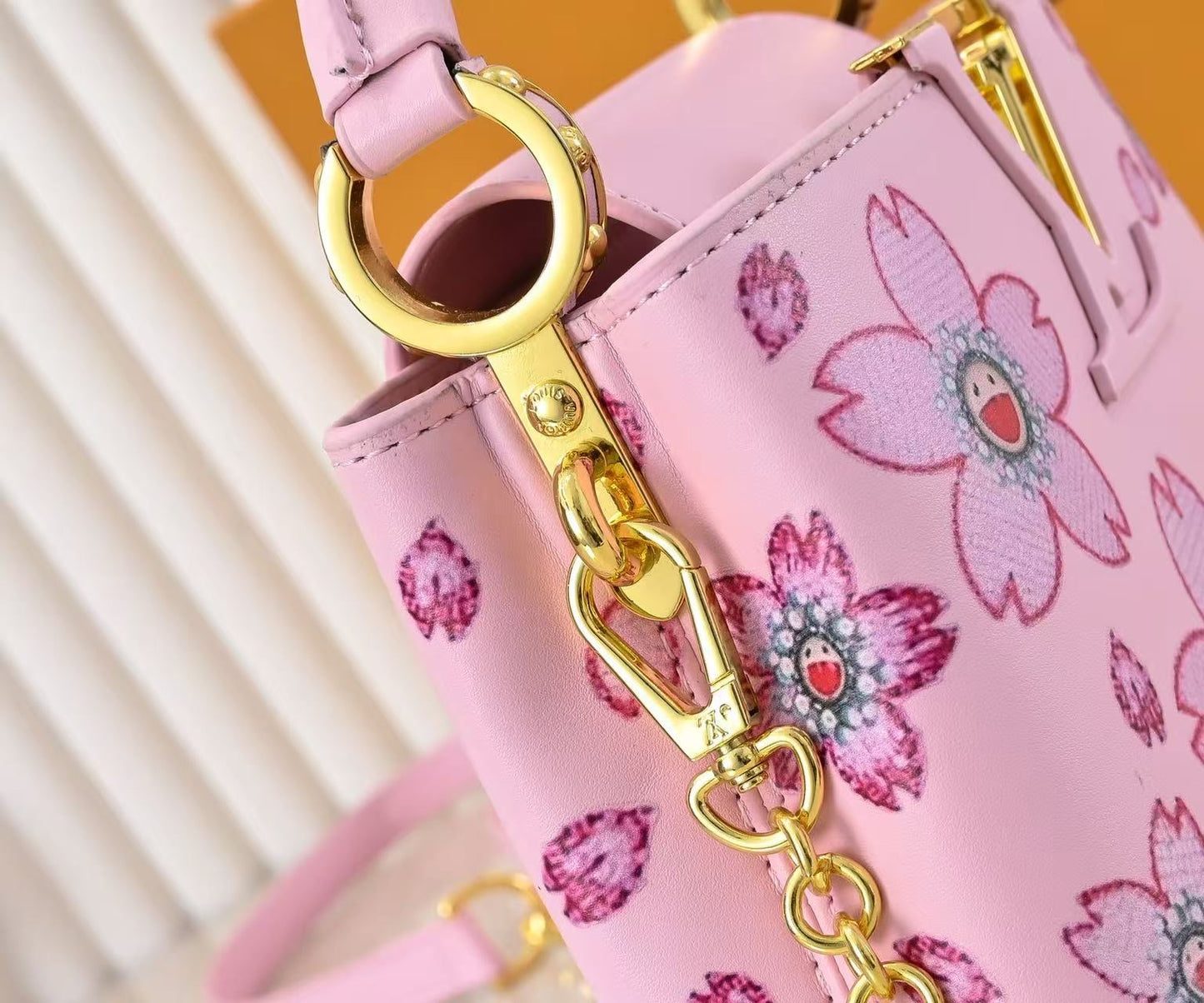 LV X TM Murakami capucines bag