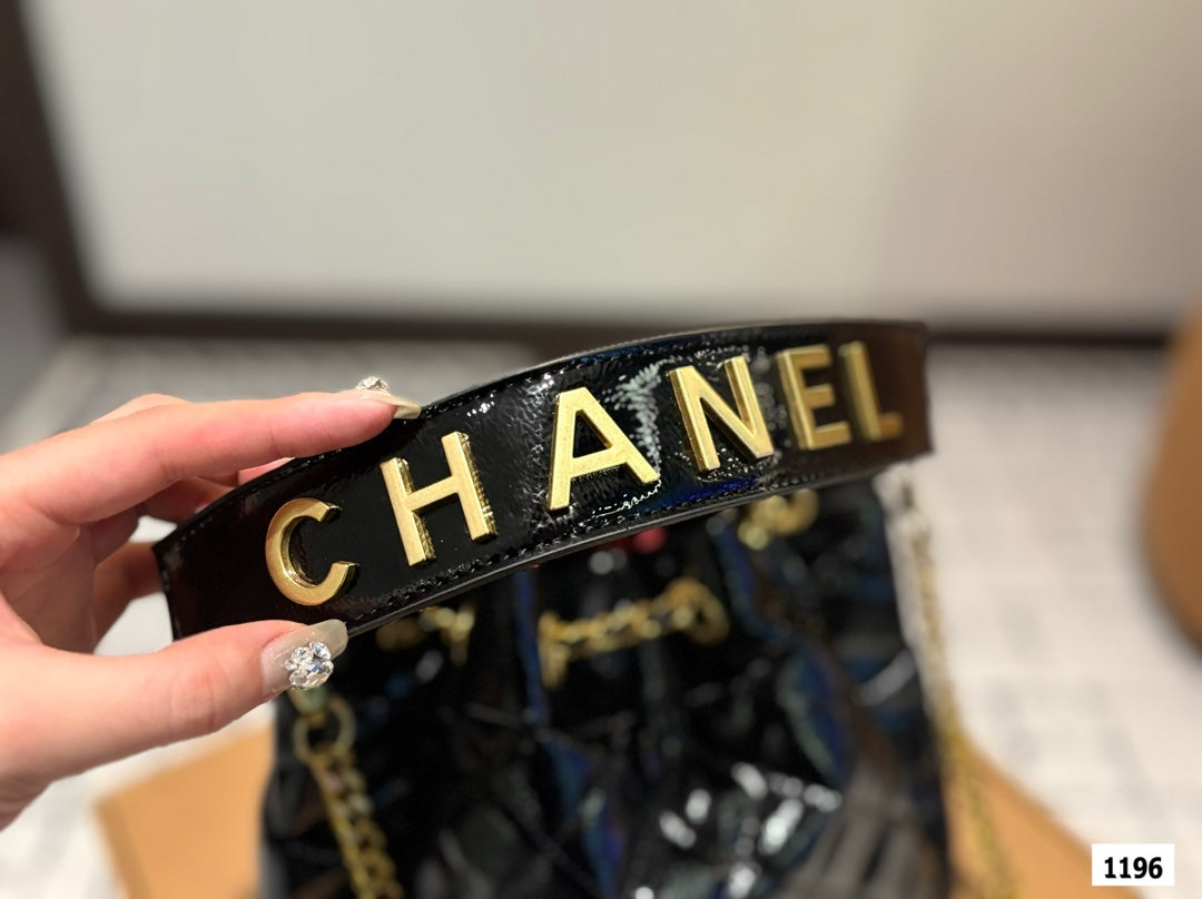 Chanel bucket bag three colors