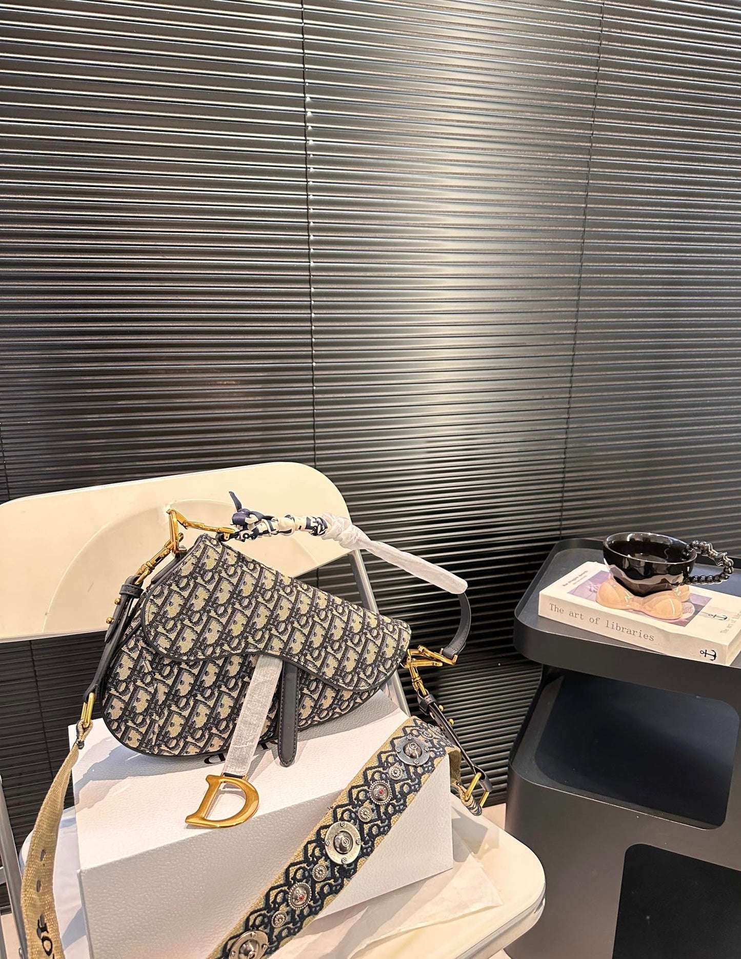 Dior saddle bag