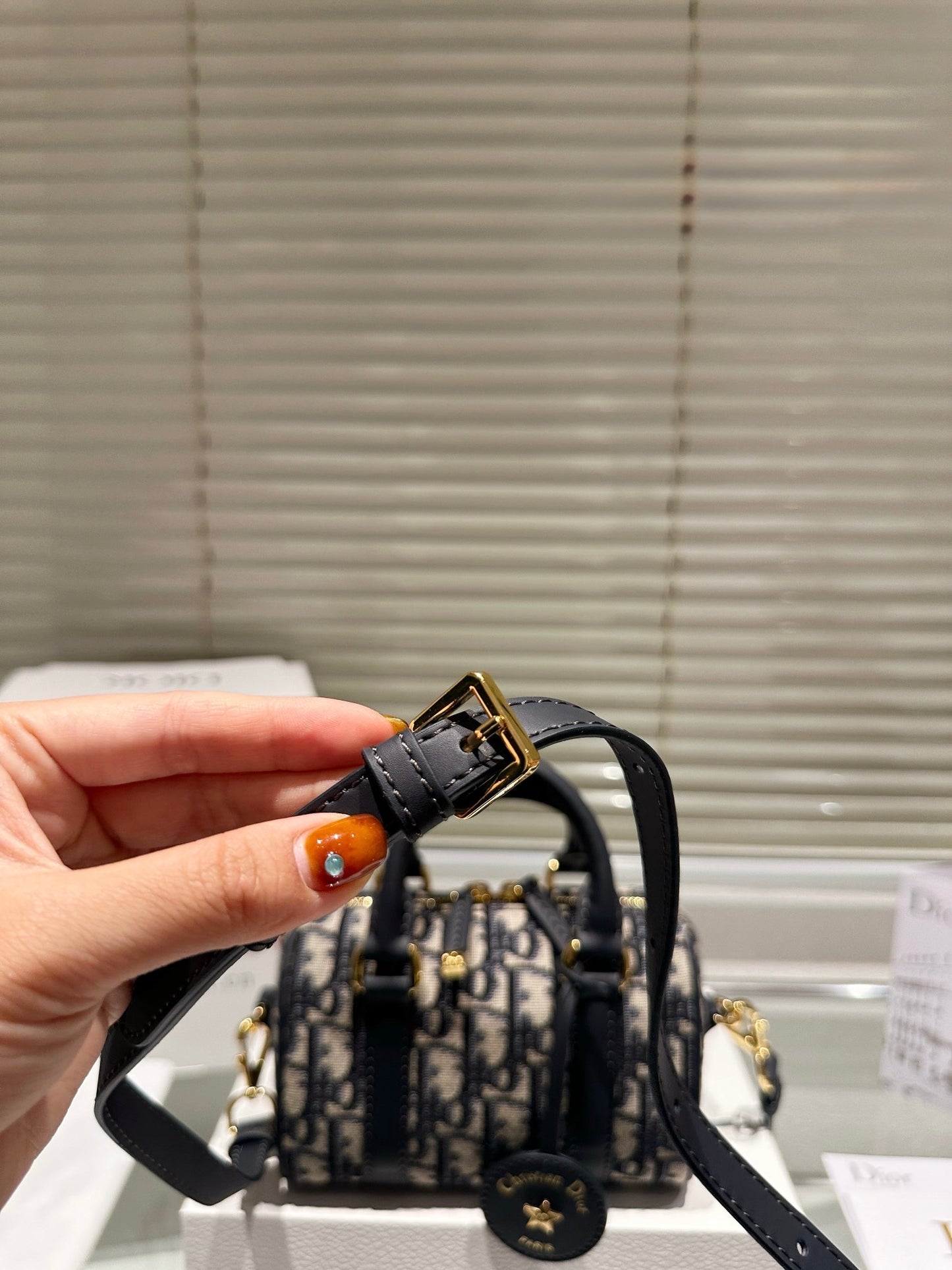 Dior Groove 17
Jacquard Dior Oblique blu