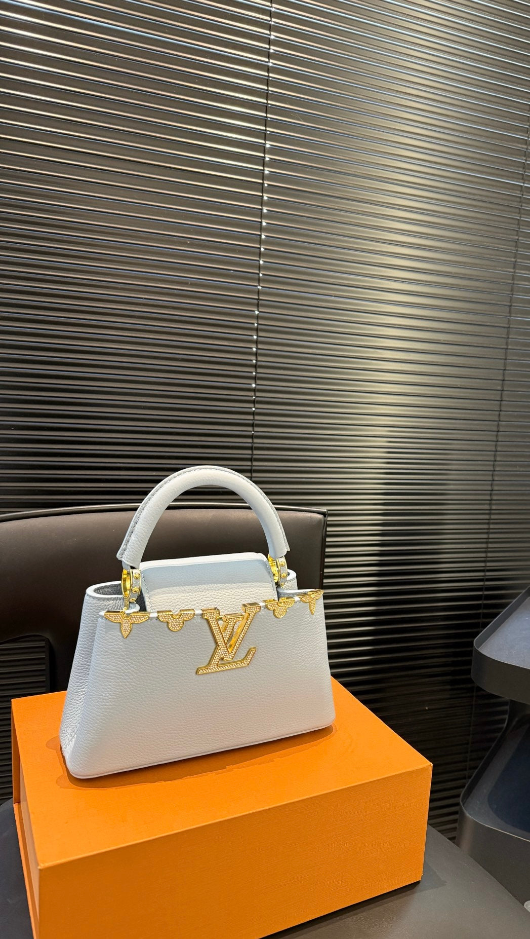 LV x TM Borsa Capucines BB