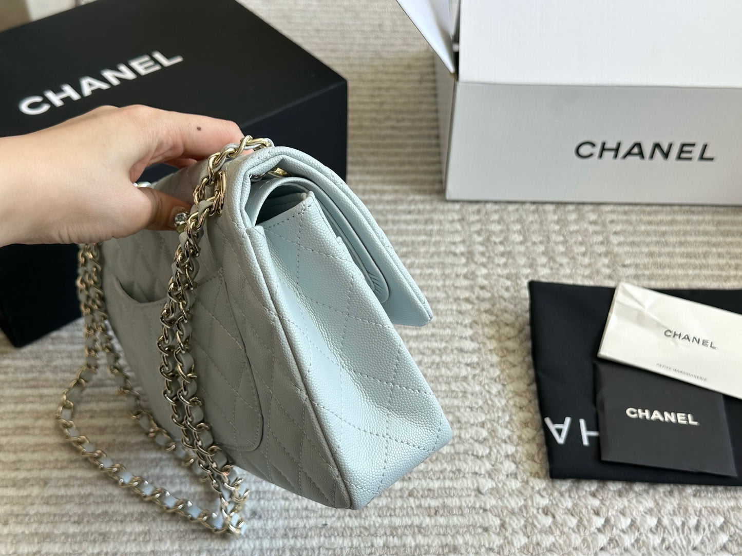 Chanel classic flap bag choose color