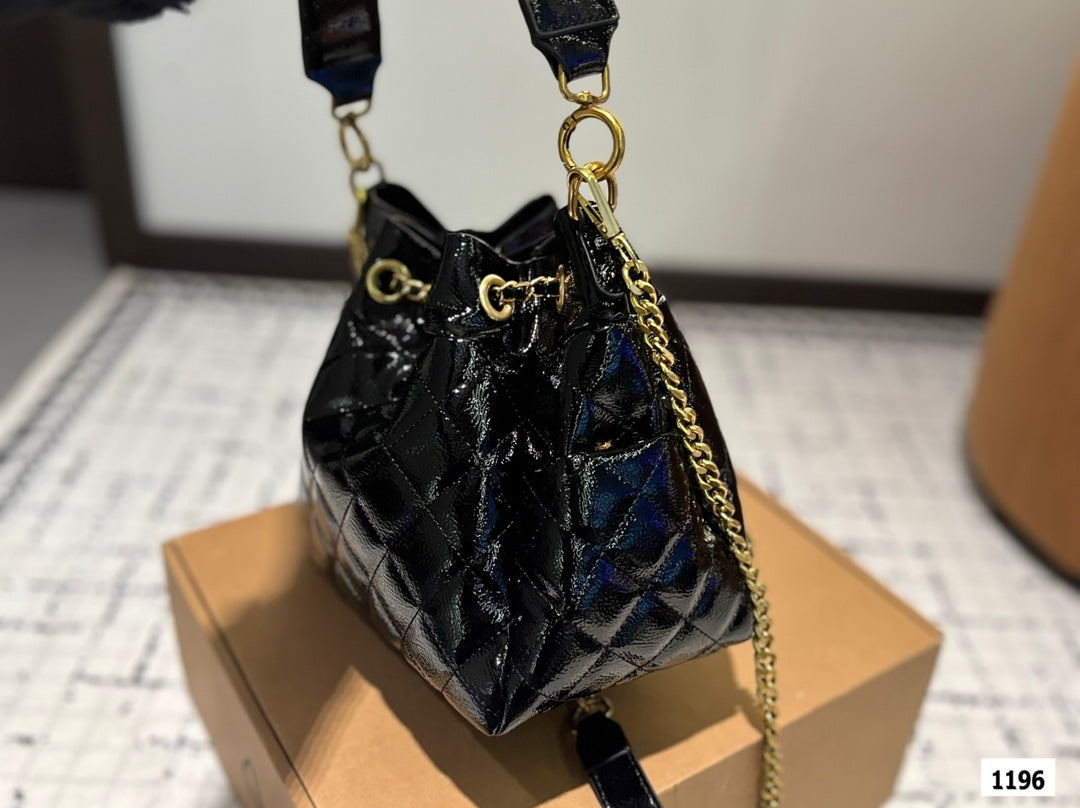 Chanel bucket bag three colors