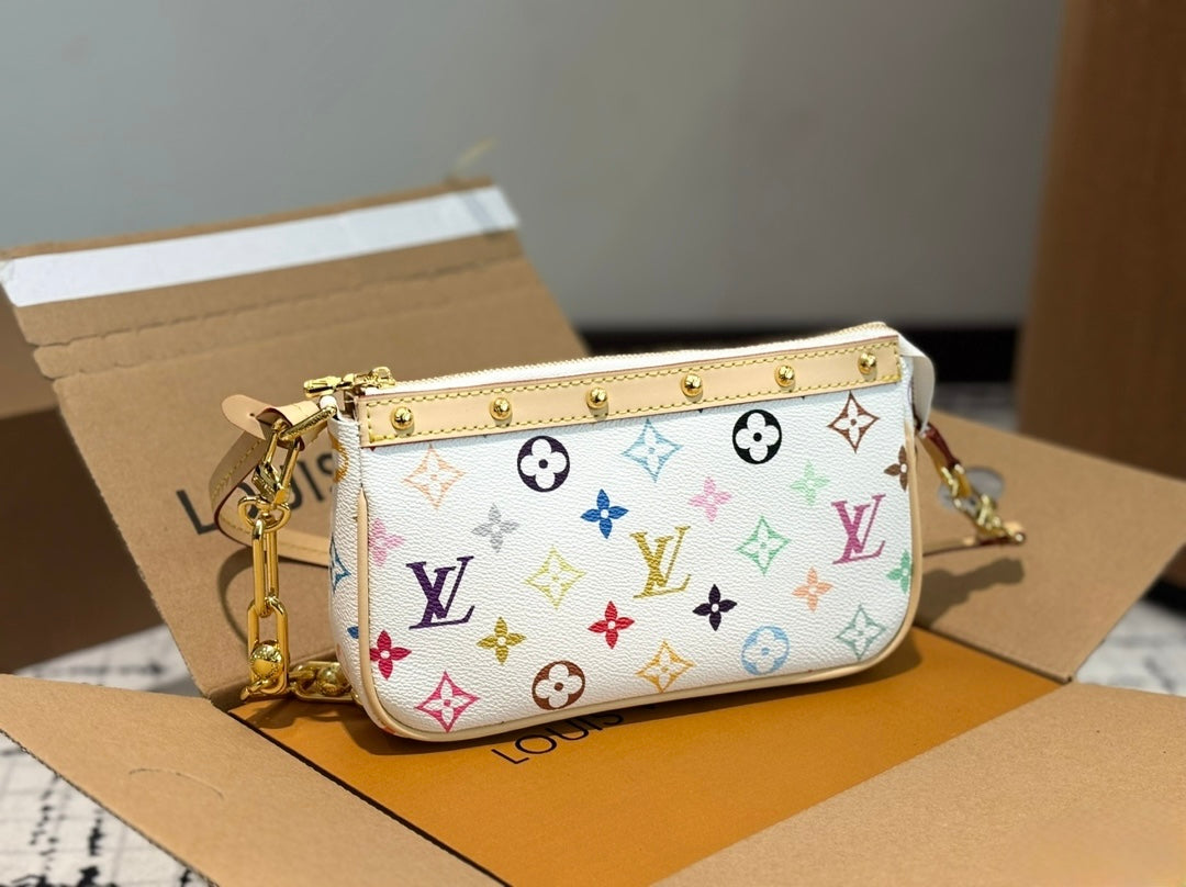LV monogram pochette bag