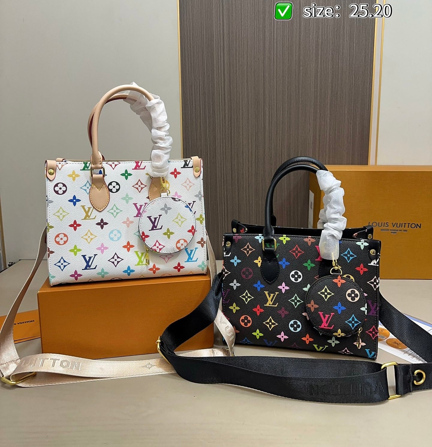 Lv OnTheGo monogram bag