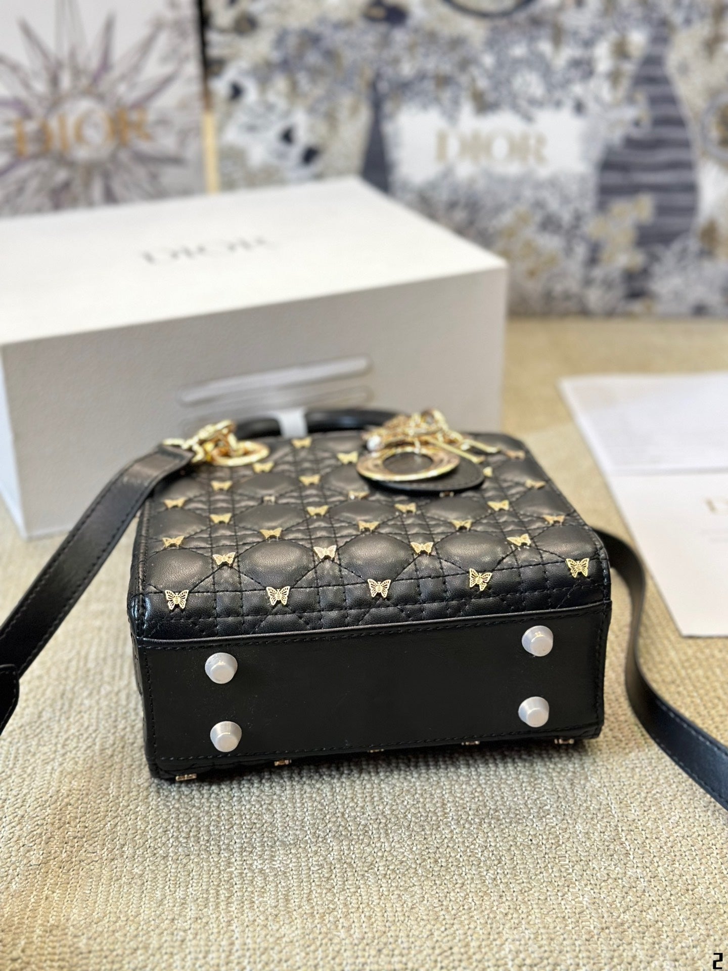 Lambskin limited edition Butterfly Lady D