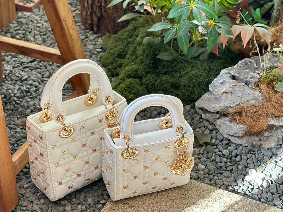 Lambskin limited edition Butterfly Lady D
