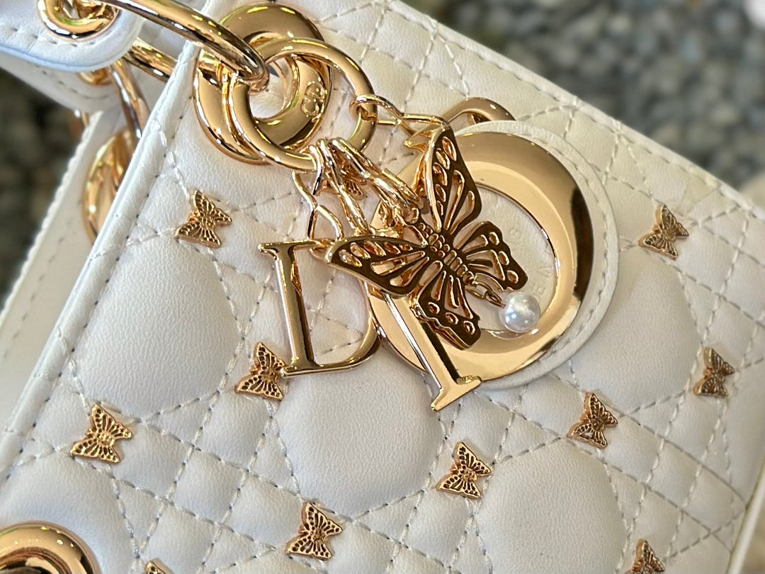 Lambskin limited edition Butterfly Lady D