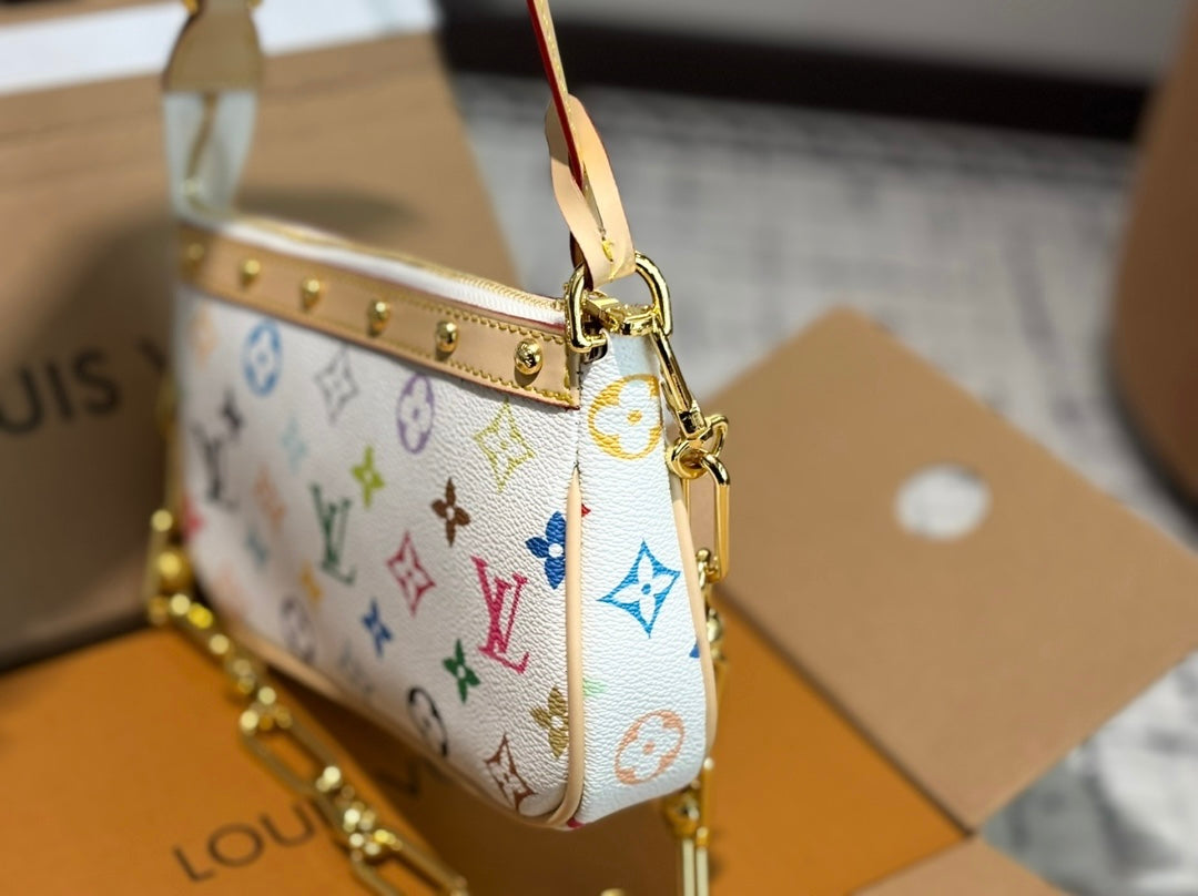 LV monogram pochette bag