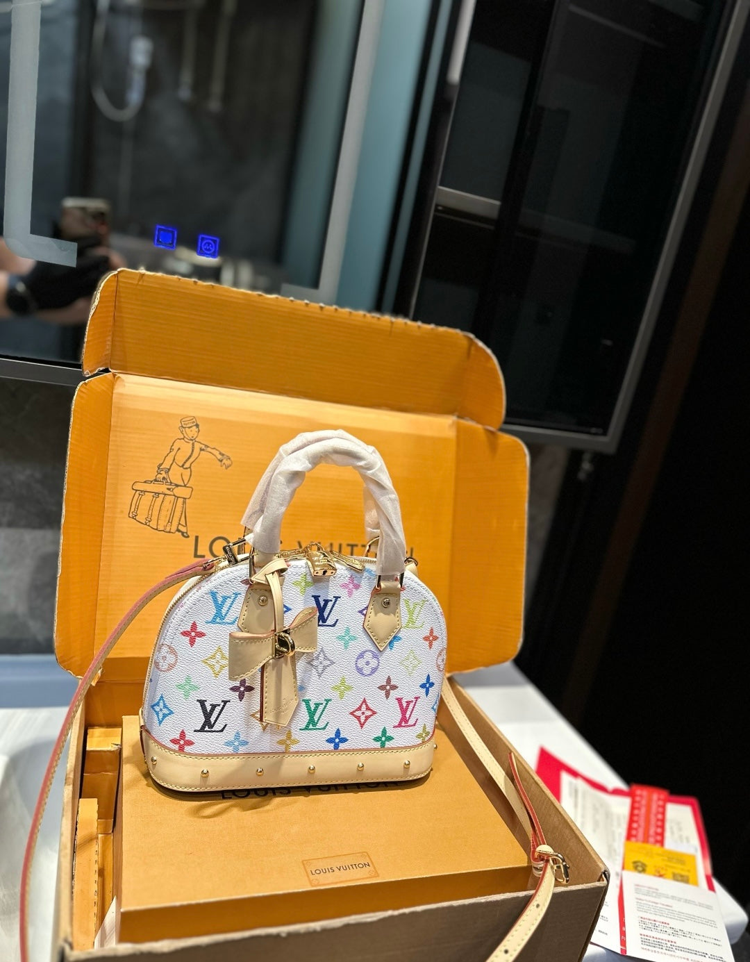 LV x TM alma monogram
