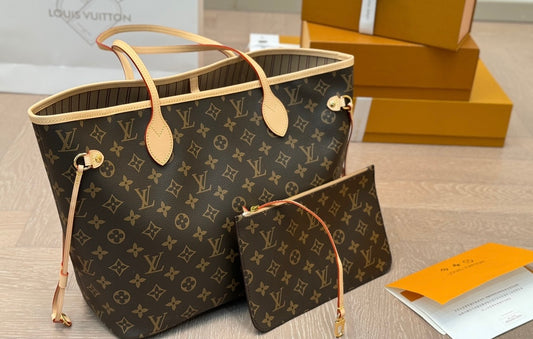 LV neverfull monogram bag 