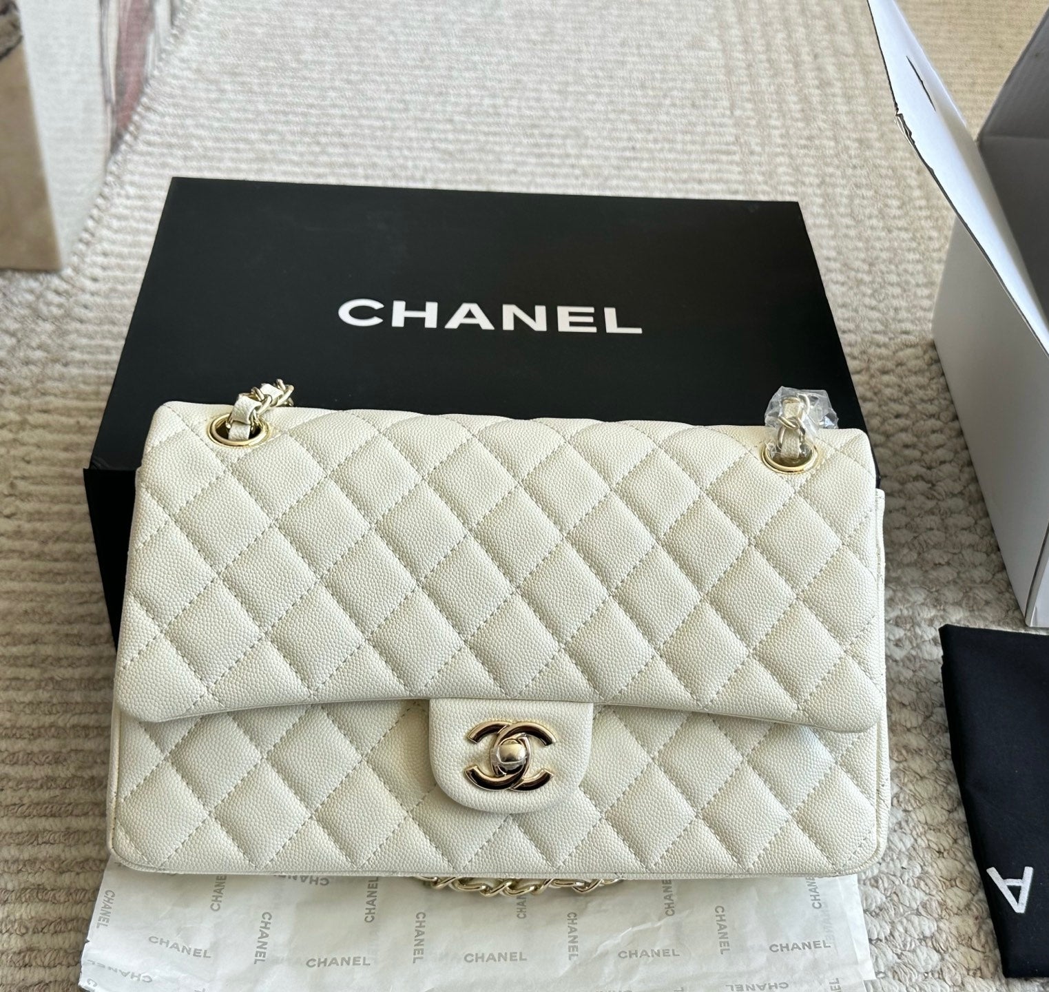 Chanel medium classic flap bag
