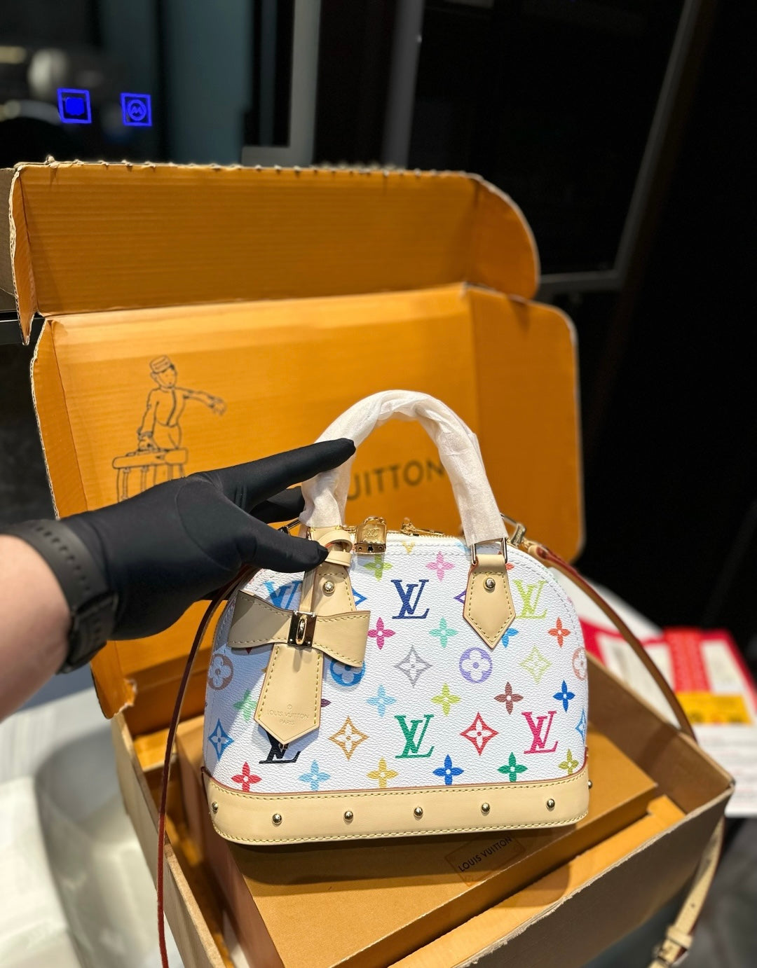 LV x TM alma monogram