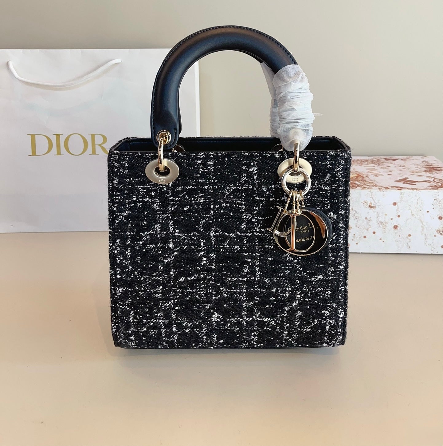 Dior medium lady bag 