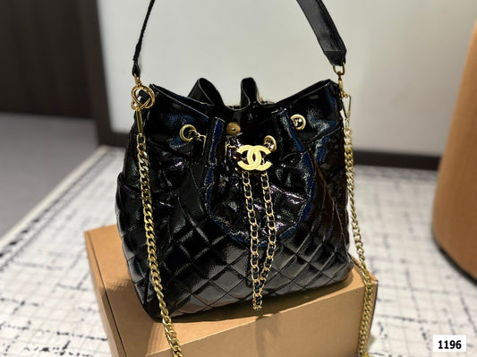 Chanel bucket bag three colors 