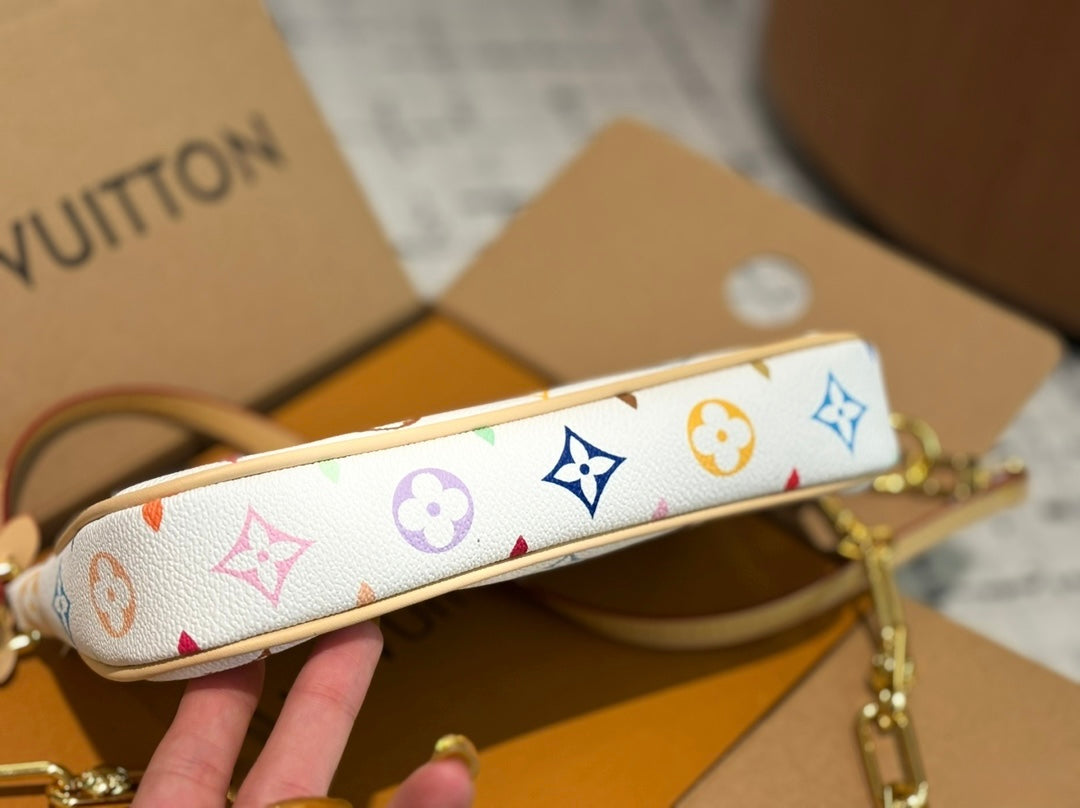 LV monogram pochette bag