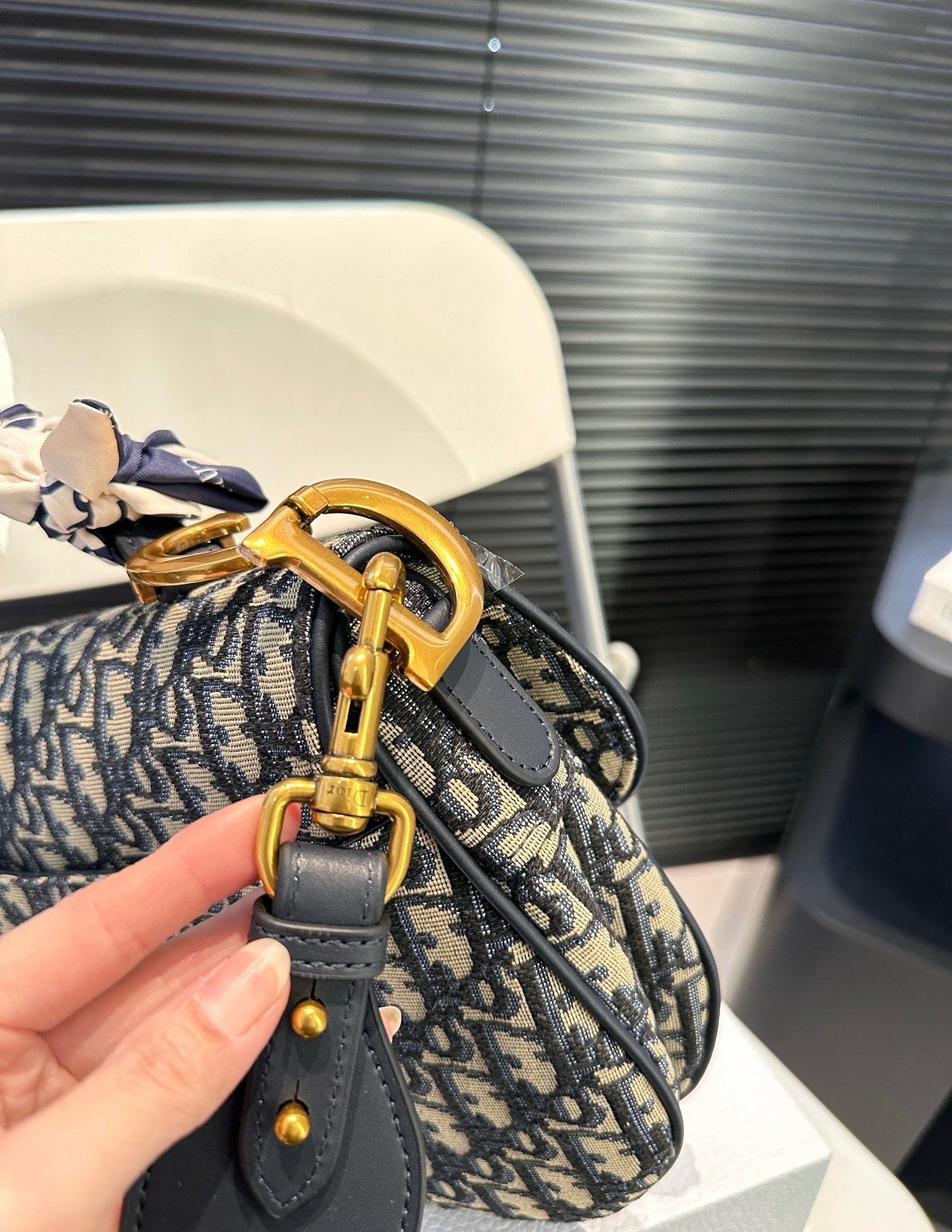 Dior saddle bag