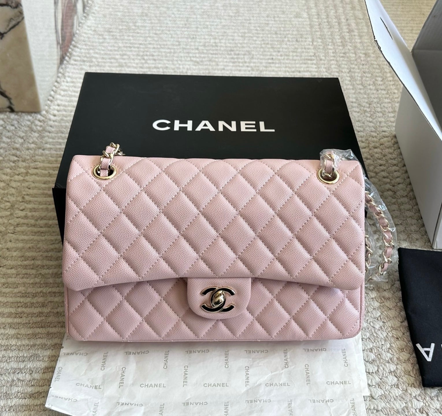 Chanel medium classic flap bag