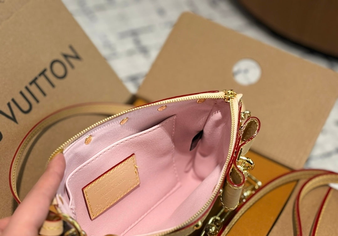 LV x TM pochette monogram Murakami