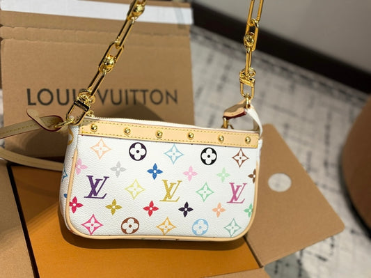 LV monogram pochette bag