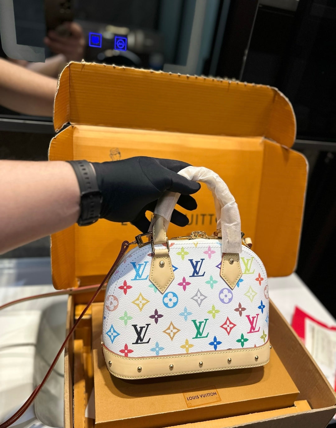 LV x TM alma monogram