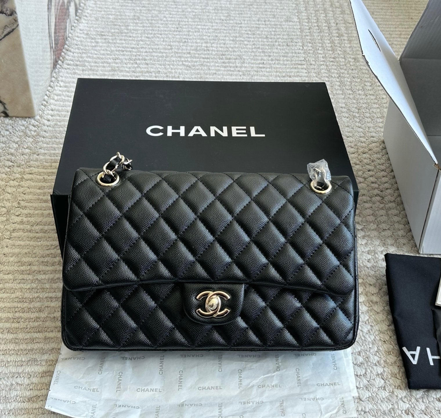 Chanel medium classic flap bag