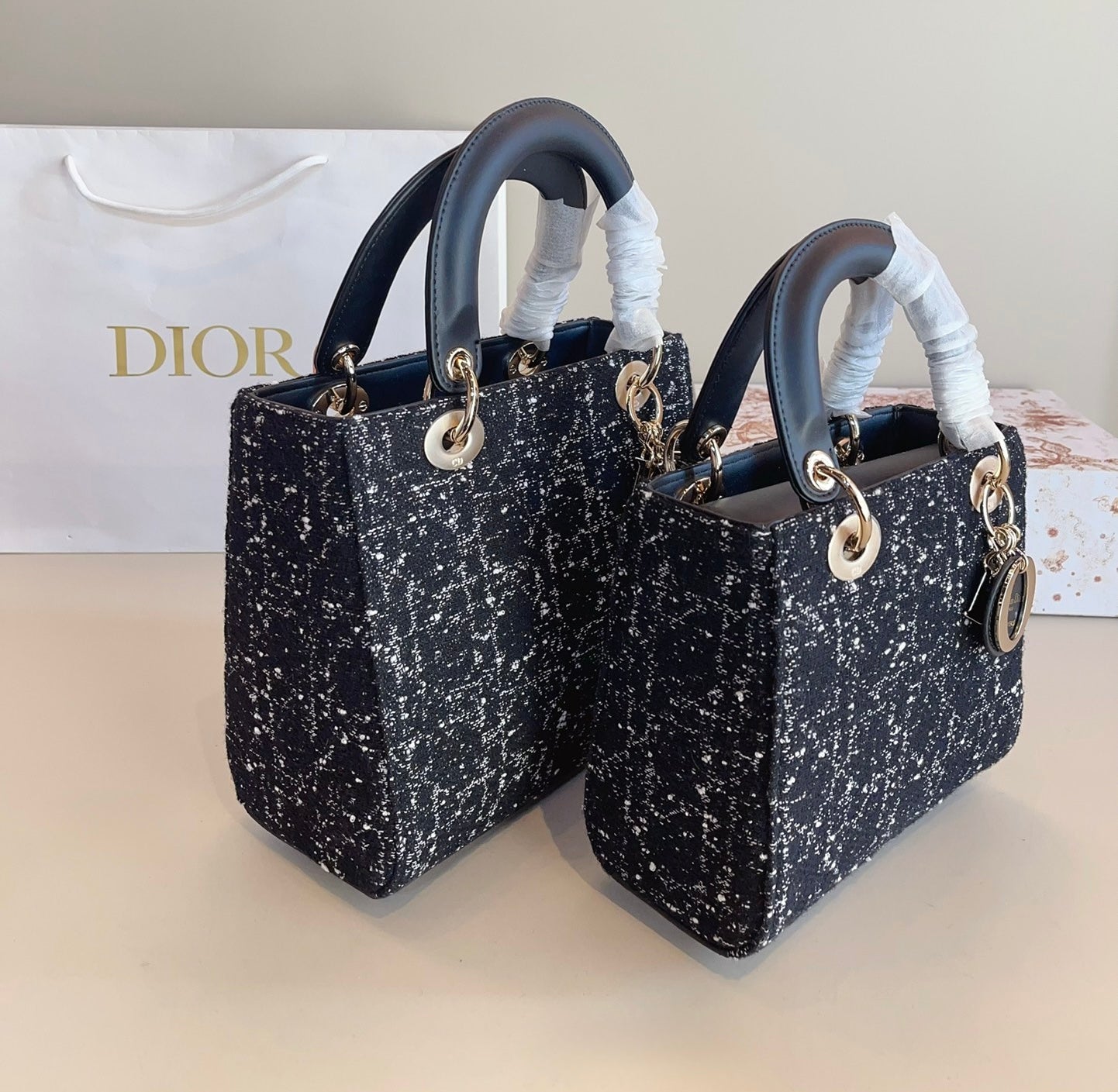 Dior medium lady bag 