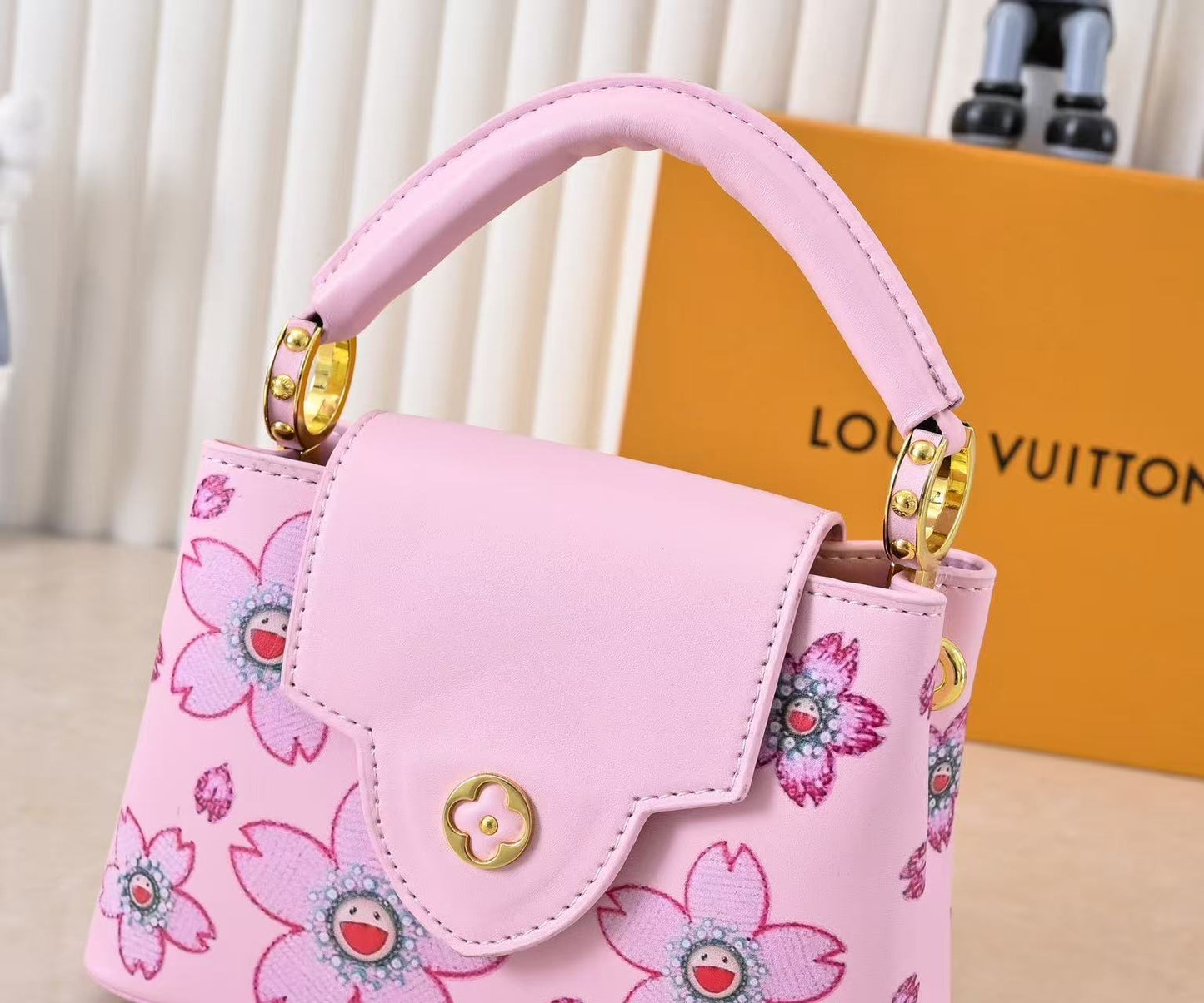 LV X TM Murakami capucines bag