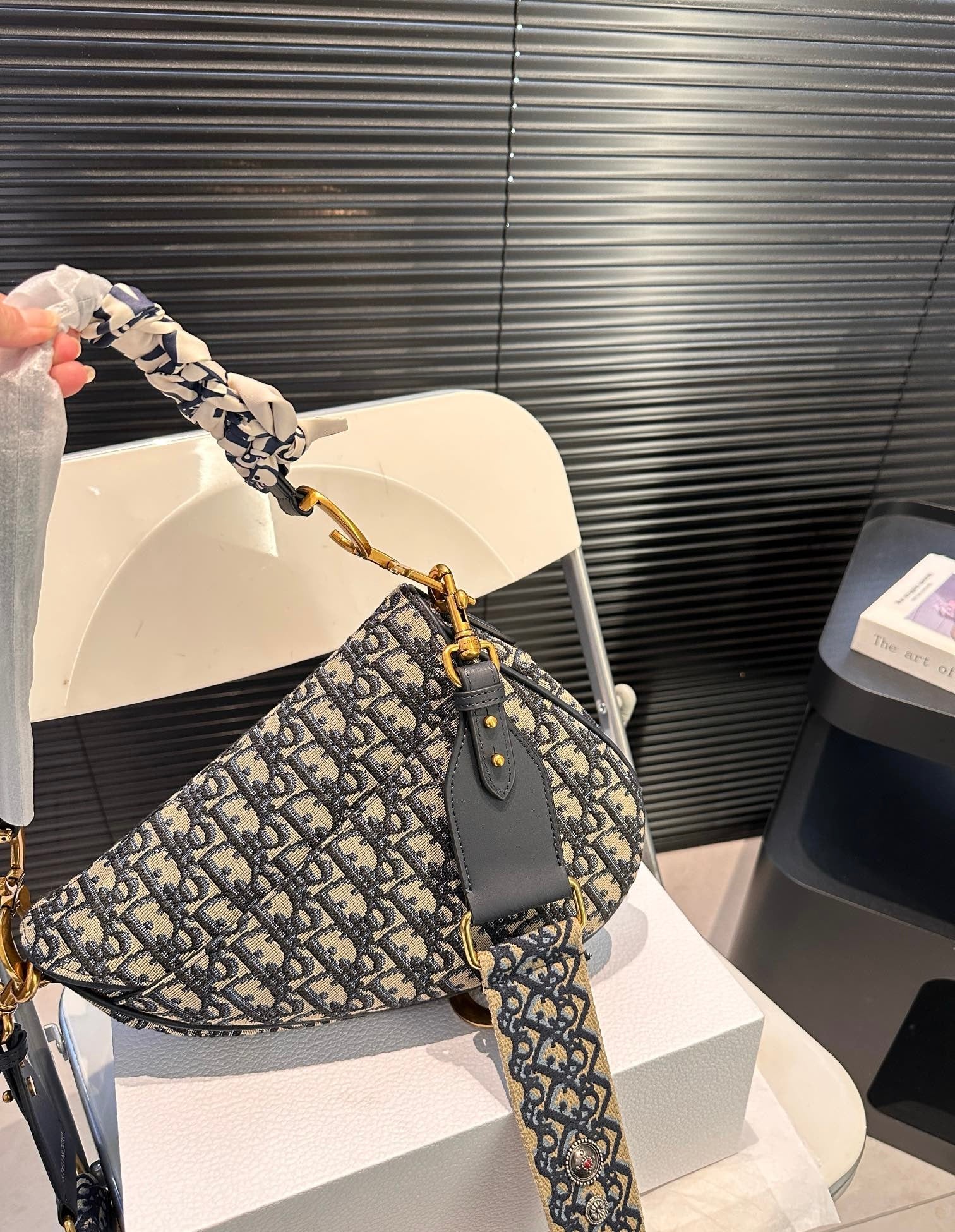 Dior saddle bag