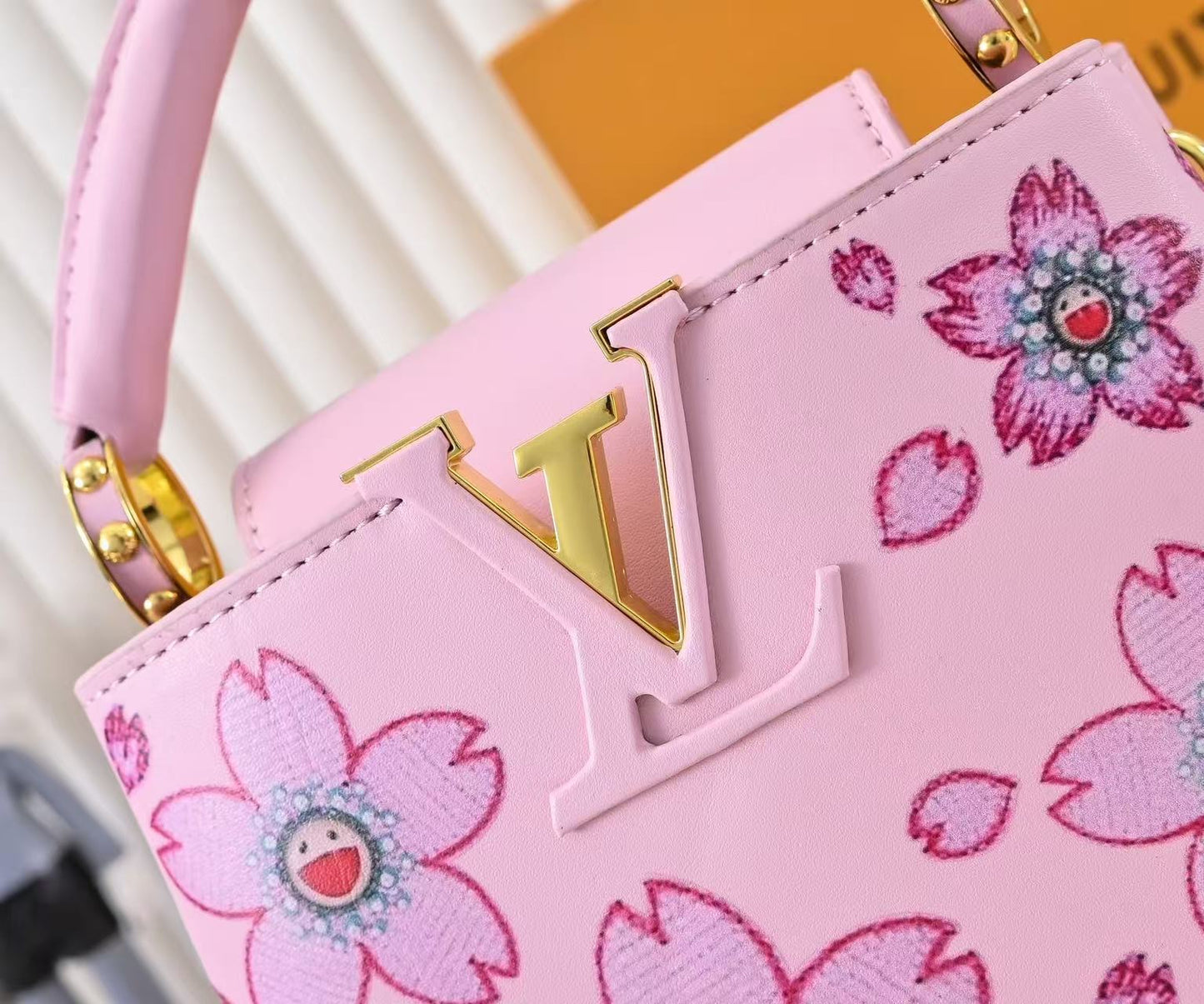 LV X TM Murakami capucines bag 