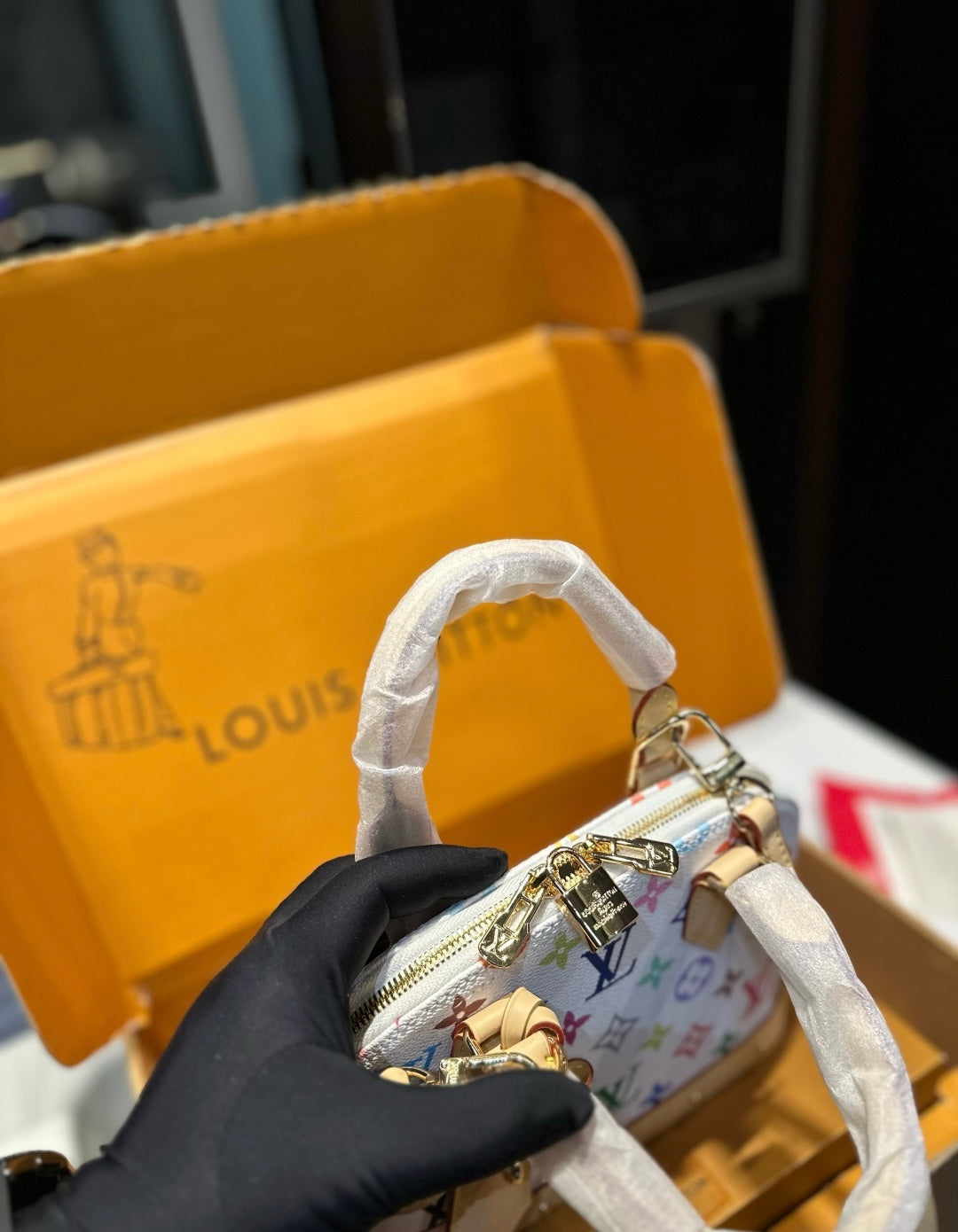 LV x TM alma monogram