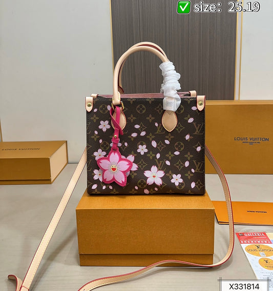 LV X TM OnTheGo Murakami bag