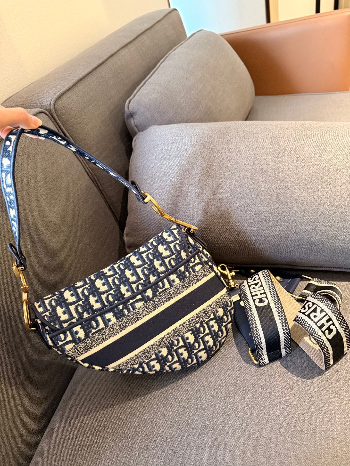 Dior saddle bag