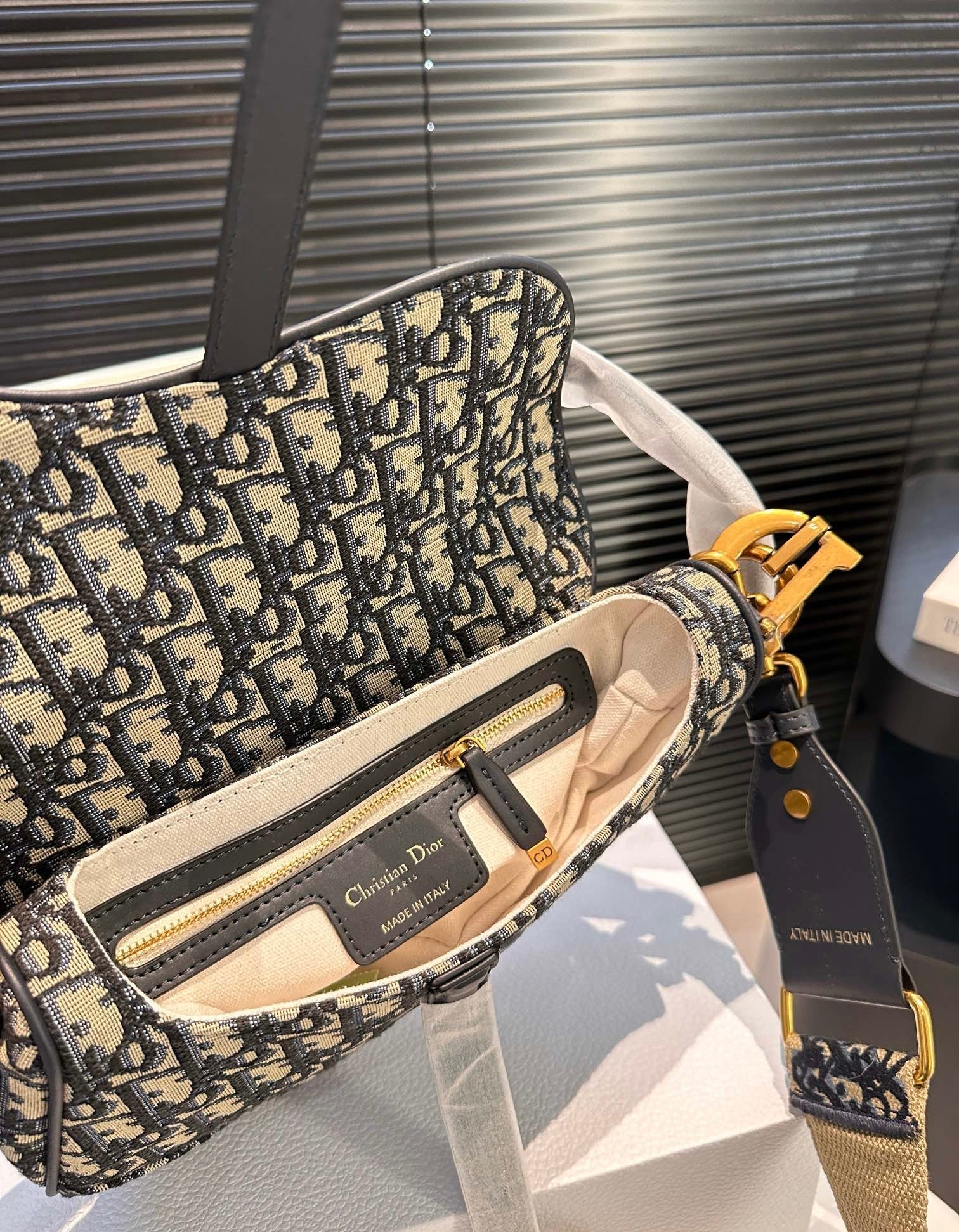 Dior saddle bag