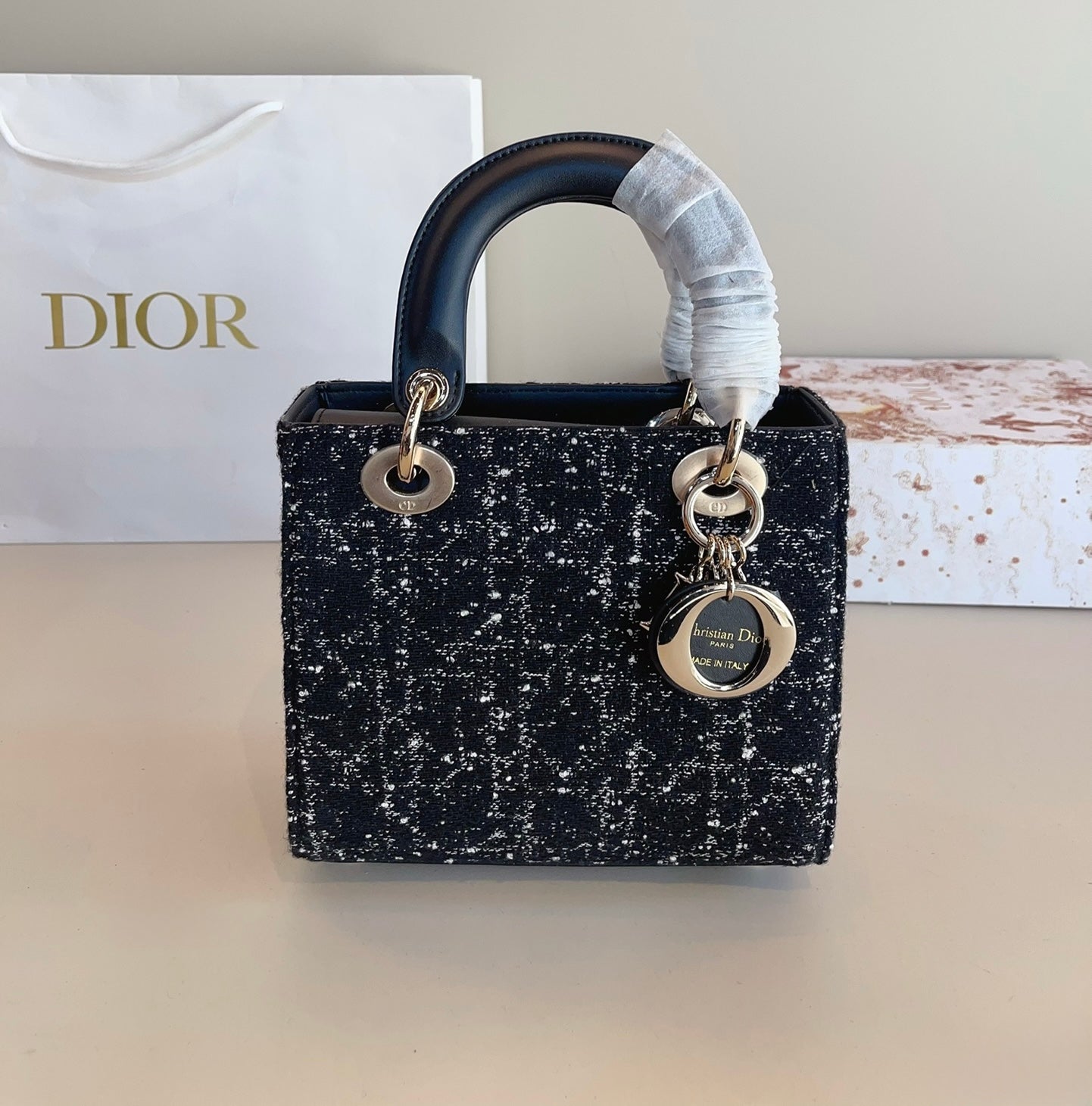 Dior medium lady bag 