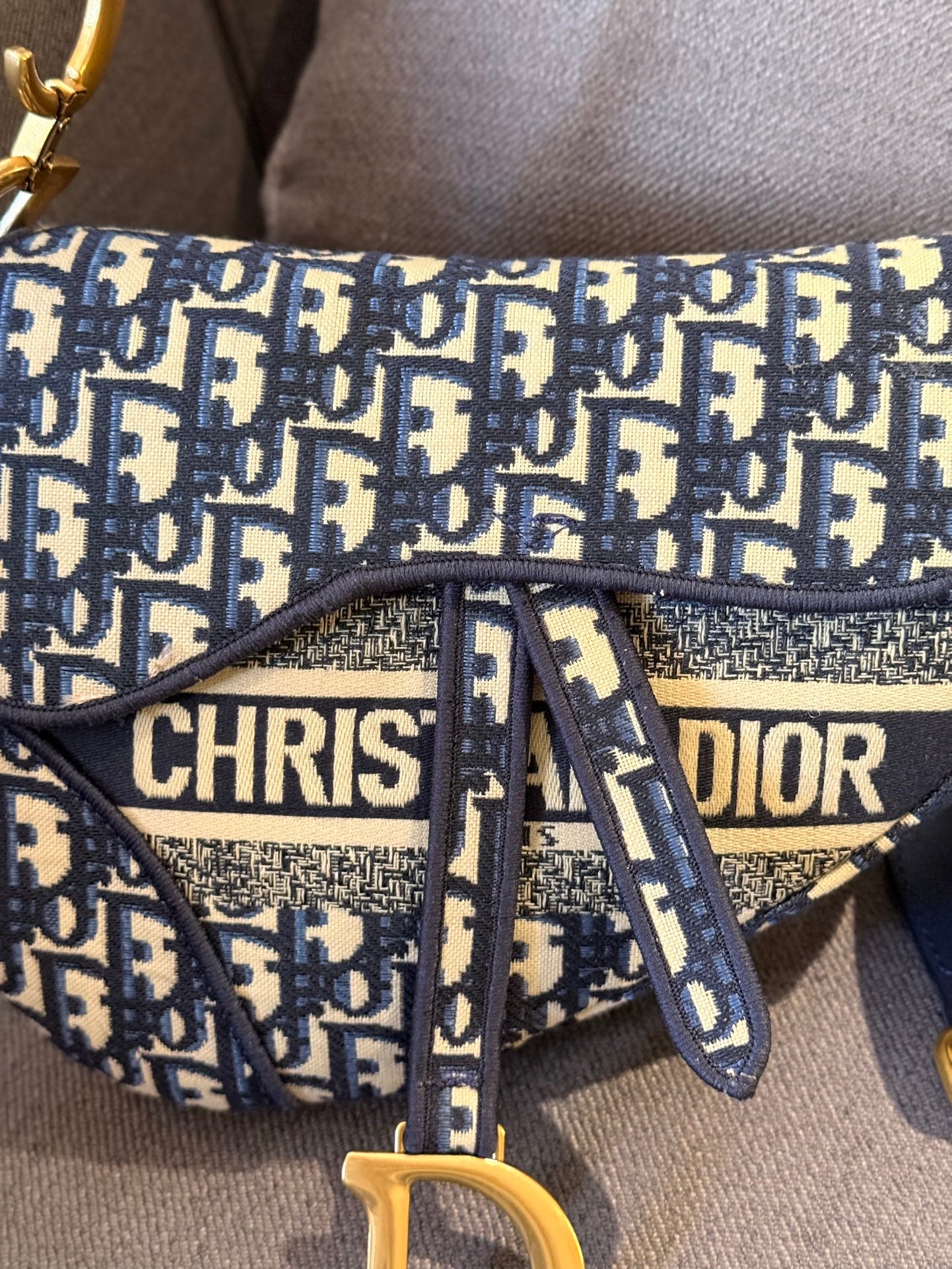 Dior saddle bag