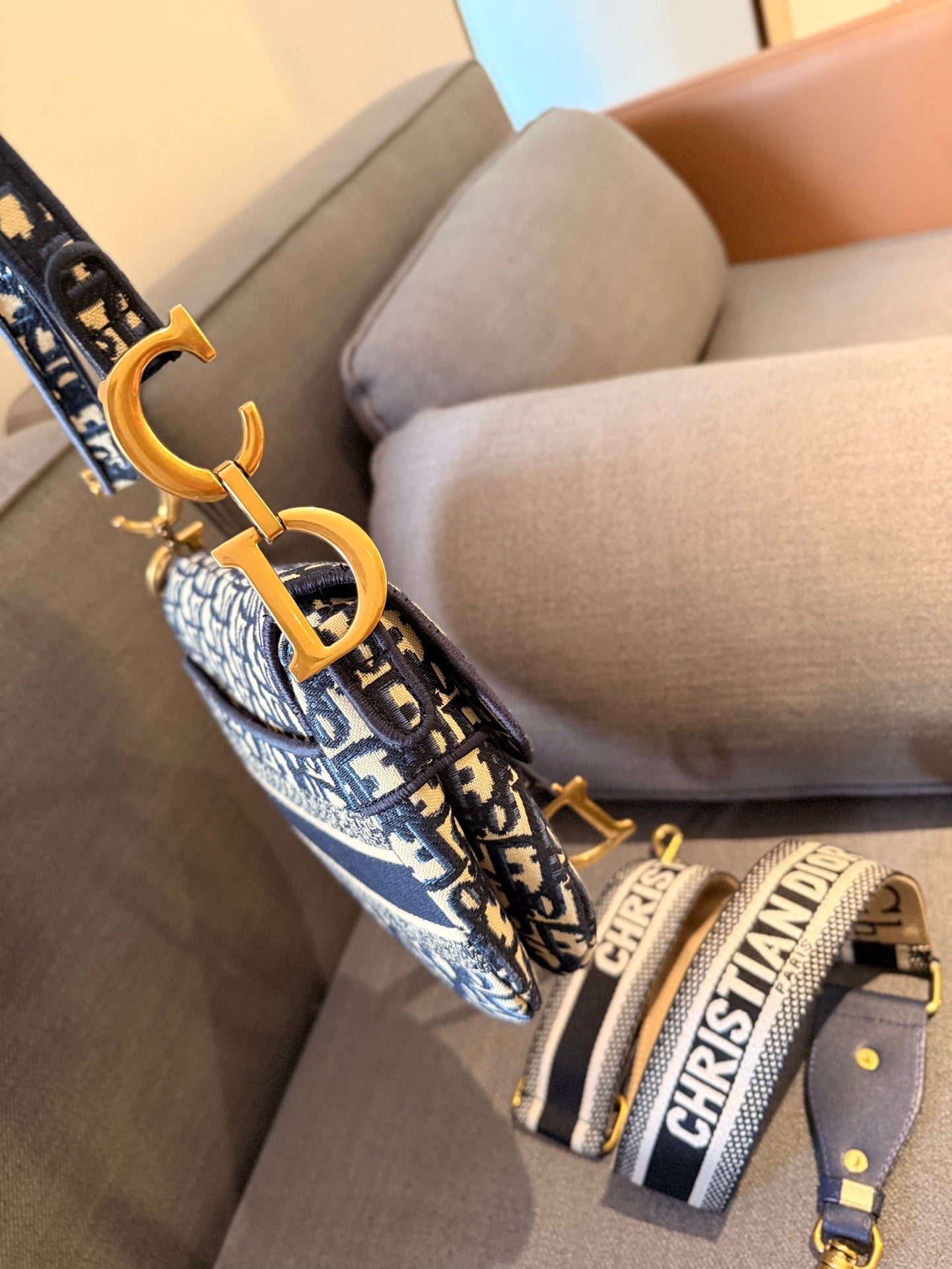 Dior saddle bag