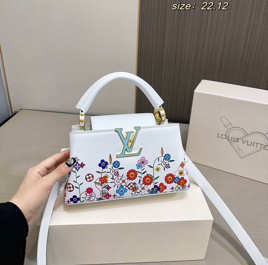 Louis Vuitton x Takashi Murakami Capucines Est-Ovest Mini 