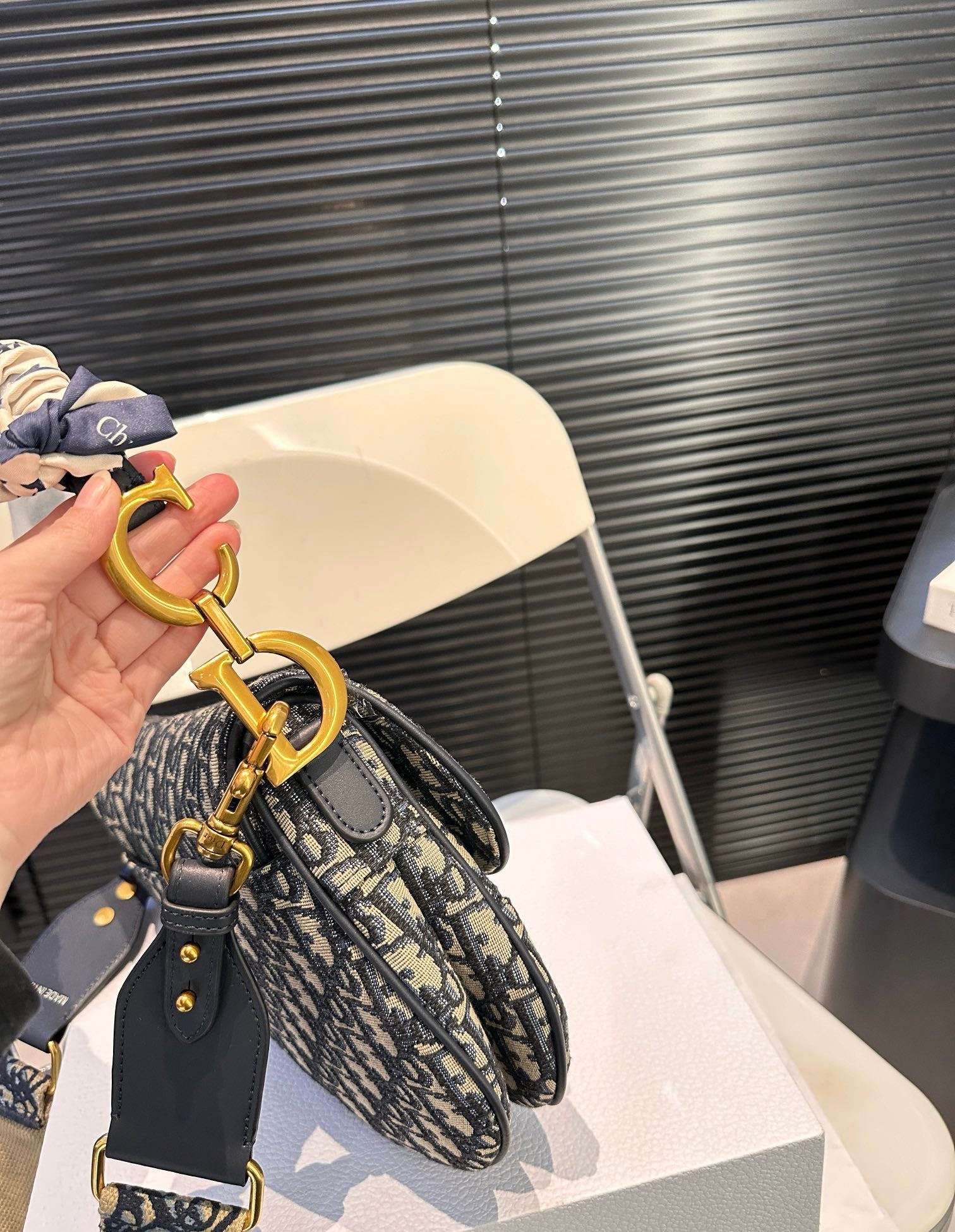 Dior saddle bag