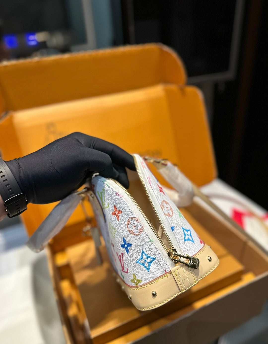 LV x TM alma monogram