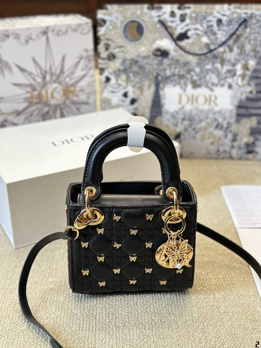 Lambskin limited edition Butterfly Lady D